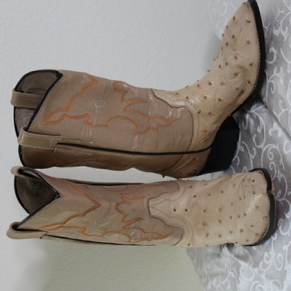 Abdala boots Ostrich Boots size 4 - Picture 4 of 16